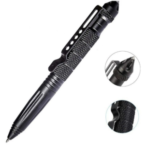 Caneta Tática Metálica Quebra Vidro