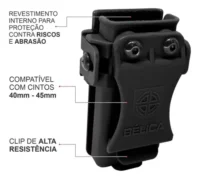 Porta Carregador Ajustável Universal Velado - Bélica - Imagem 6