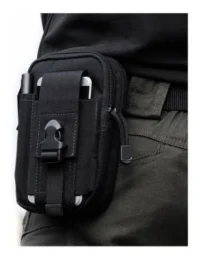 Bolsa Tática Molle EDC Compacta em Nylon 600D - Imagem 6