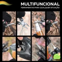 Mini Alicate Canivete Multifuncional 11 em 1 - Imagem 6