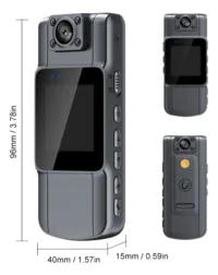 Mini Câmera Corporal 4K - Imagem 6