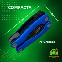 Mini Alicate Canivete Multifuncional 11 em 1 - Imagem 7