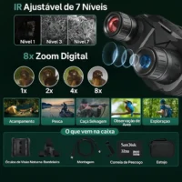 Binóculo de Visão Noturna NV8160 com Infravermelho Full HD - Imagem 4