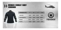 Combat Shirt Forhonor Manga Longa – Desert - Imagem 5