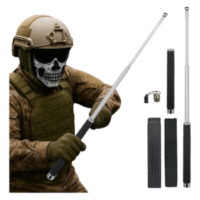 Bastão Telescópico Tático em Alumínio Aeronáutico